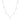 VULCANELLO halsband vita Zirkoner (silver)