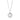 FOLLINA halsband vita Zirkoner (silver)