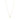 Ellipse mini Halsband Guld