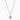Crazy Diamond Heart Halsband Guld