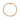 Sparkling ellipse mini T-armband 18,5cm Guld