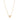 The knot mini Halsband Guld