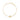 The knot mini Armband Guld