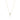 Ellipse mini pearl Halsband Guld