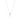 Ellipse mini pearl Halsband Silver