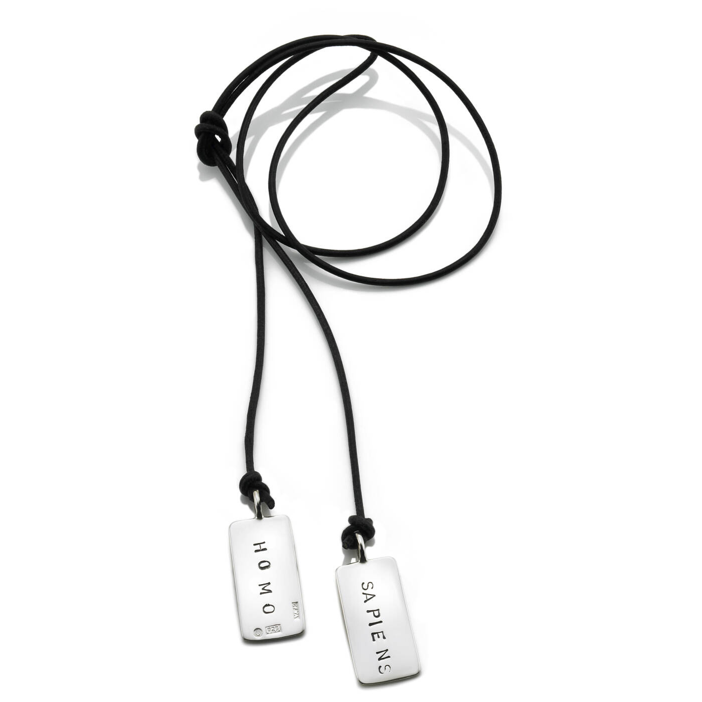 Homo Sapiens Necklaces Silver