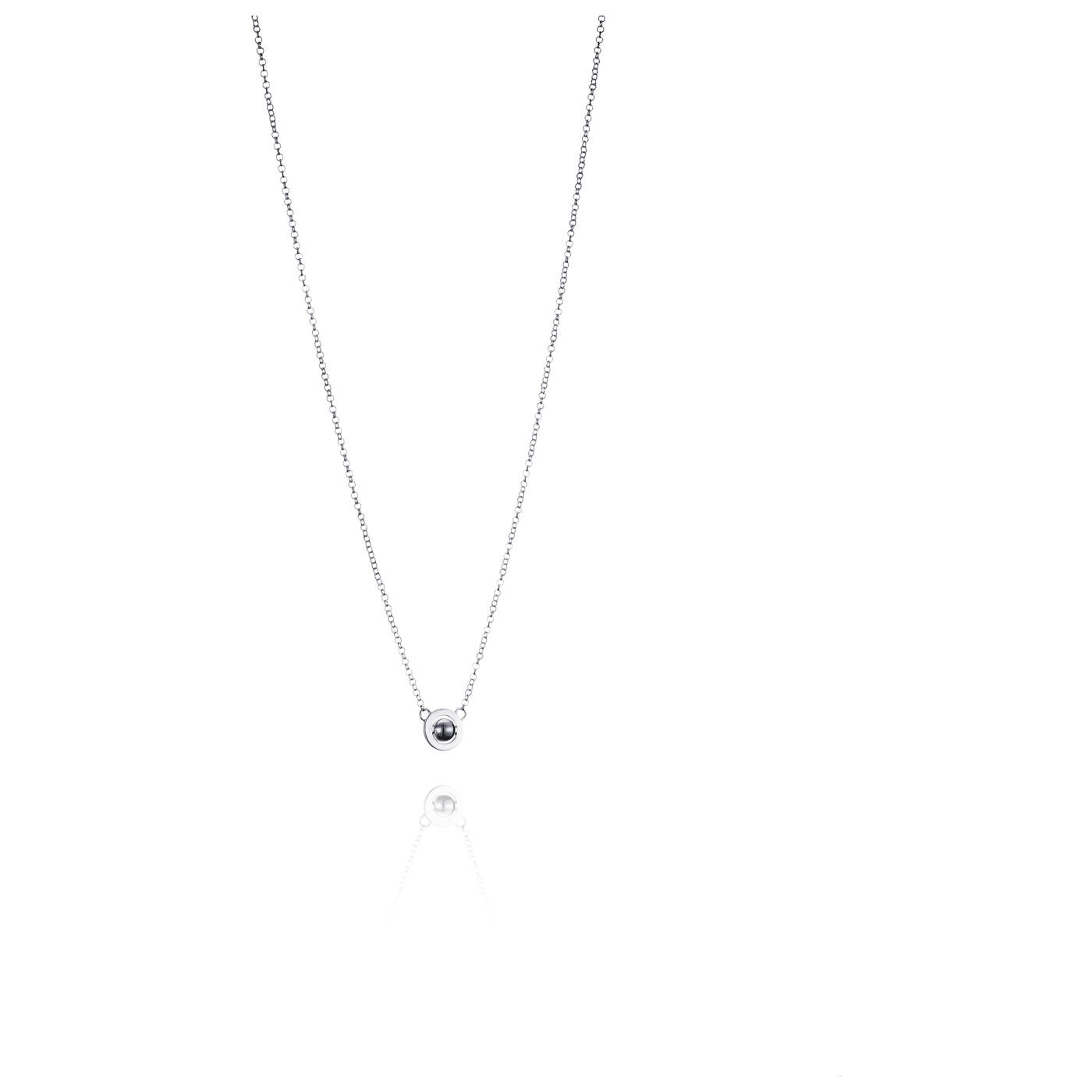 Mini Planet Necklaces Silver 42-45 cm