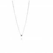 Mini Planet Necklaces Silver 42-45 cm