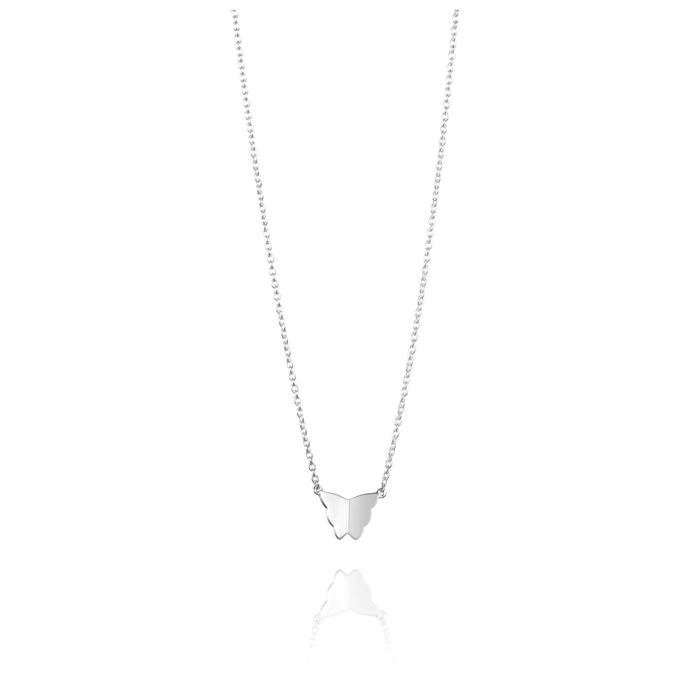 Little Miss Butterfly Necklaces Silver 42-45 cm