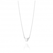 Little Miss Butterfly Necklaces Silver 42-45 cm