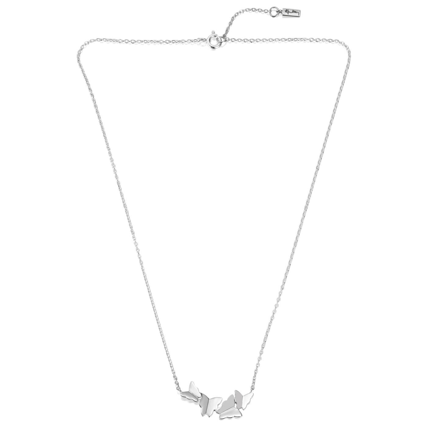 Little Miss Butterfly Air Necklaces Silver