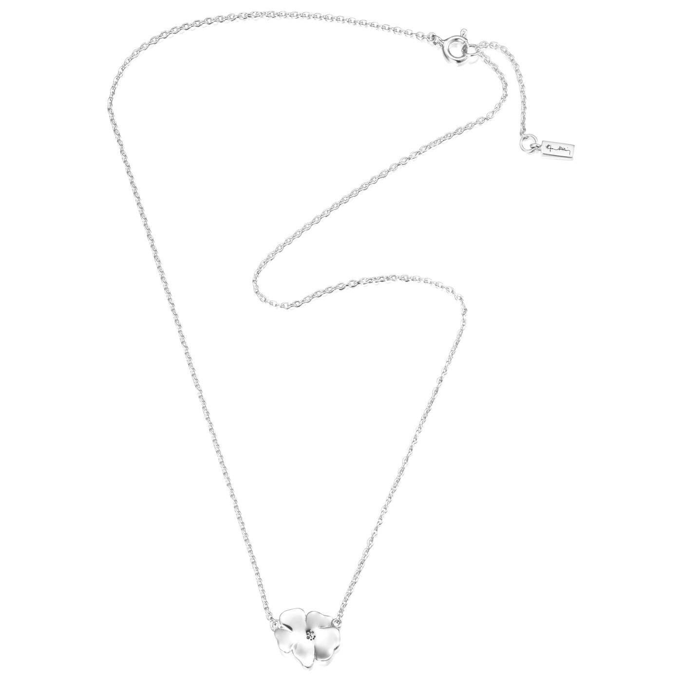 Violet Necklaces Silver