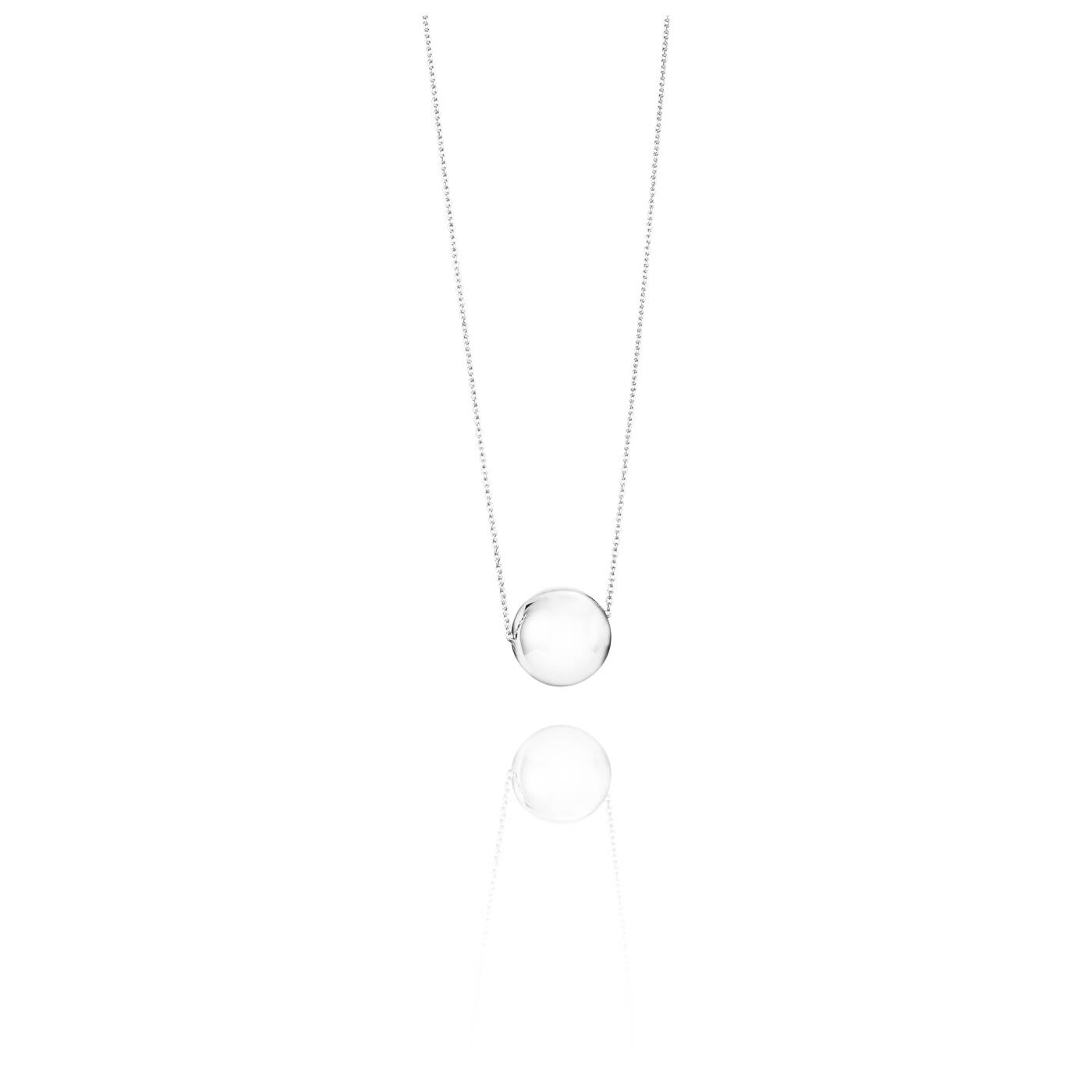 Balls Chain Necklaces Silver 42-45 cm