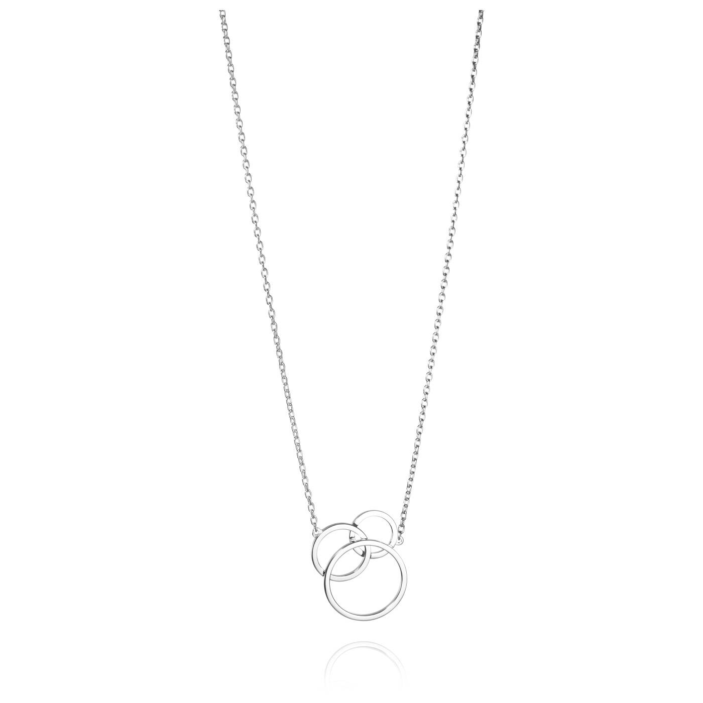 Bubbles Necklaces Silver 42-45 cm