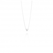Catch A Falling Star Single Necklaces Silver 40-45 cm