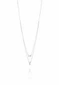A Clear Dream Stud Necklaces Silver 40-45 cm
