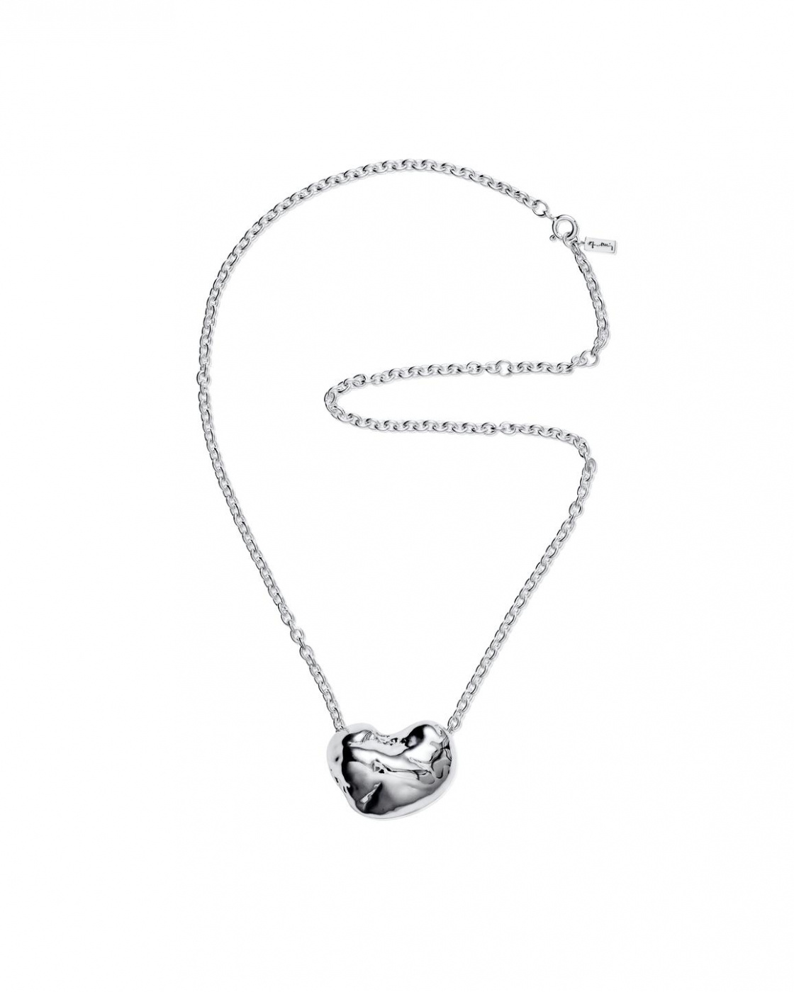 Cashew Necklace Silver