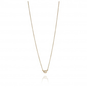 Love Bead - Diamonds Necklaces Gold 38-42 cm