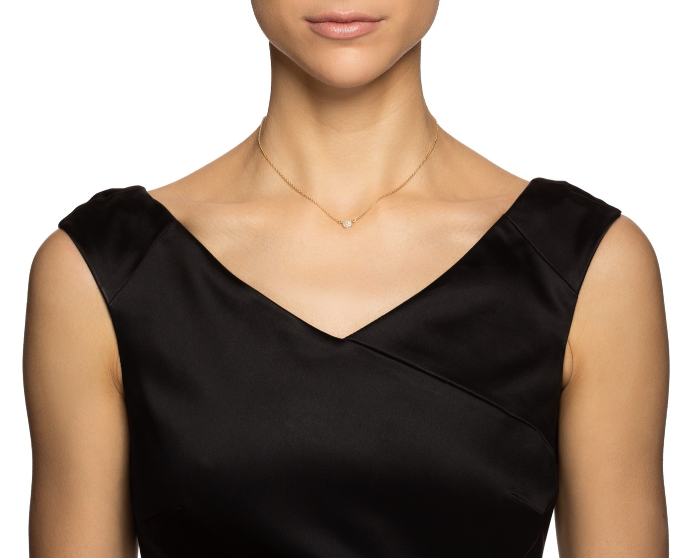 Love Bead - Diamonds Necklaces Gold 38-42 cm