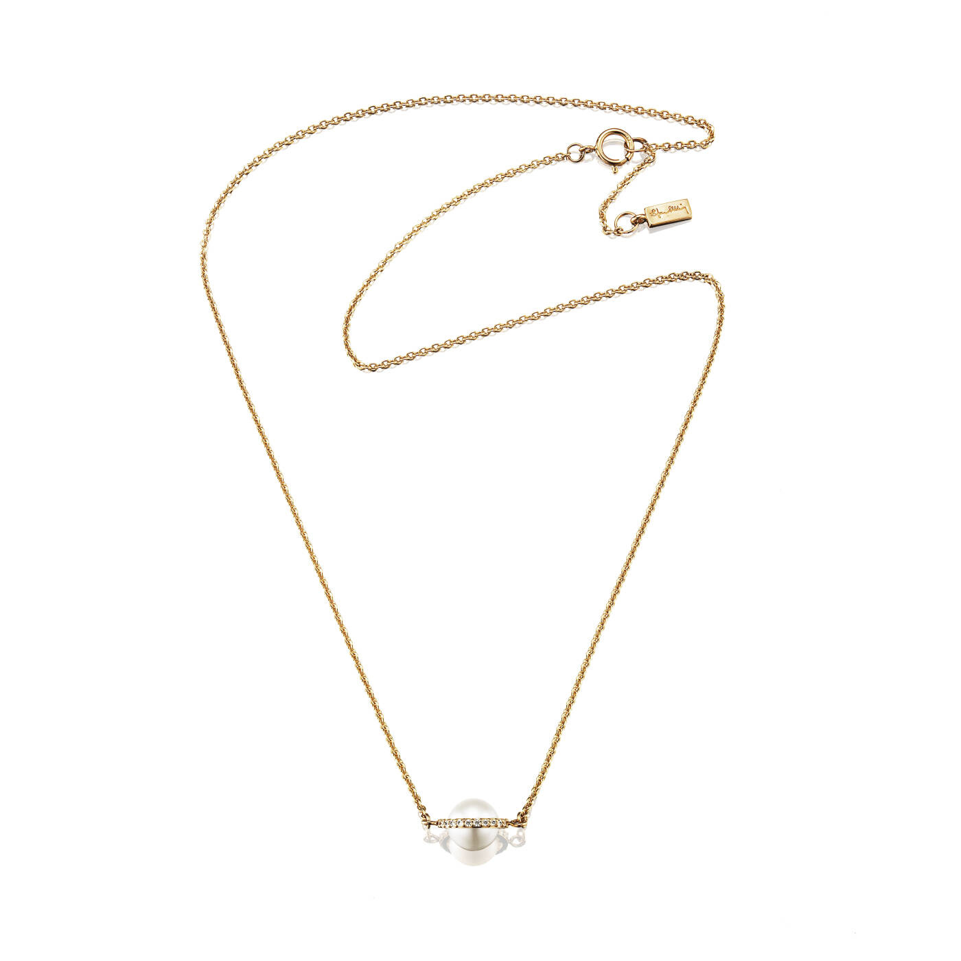 Day Pearl & Stars Necklaces Gold