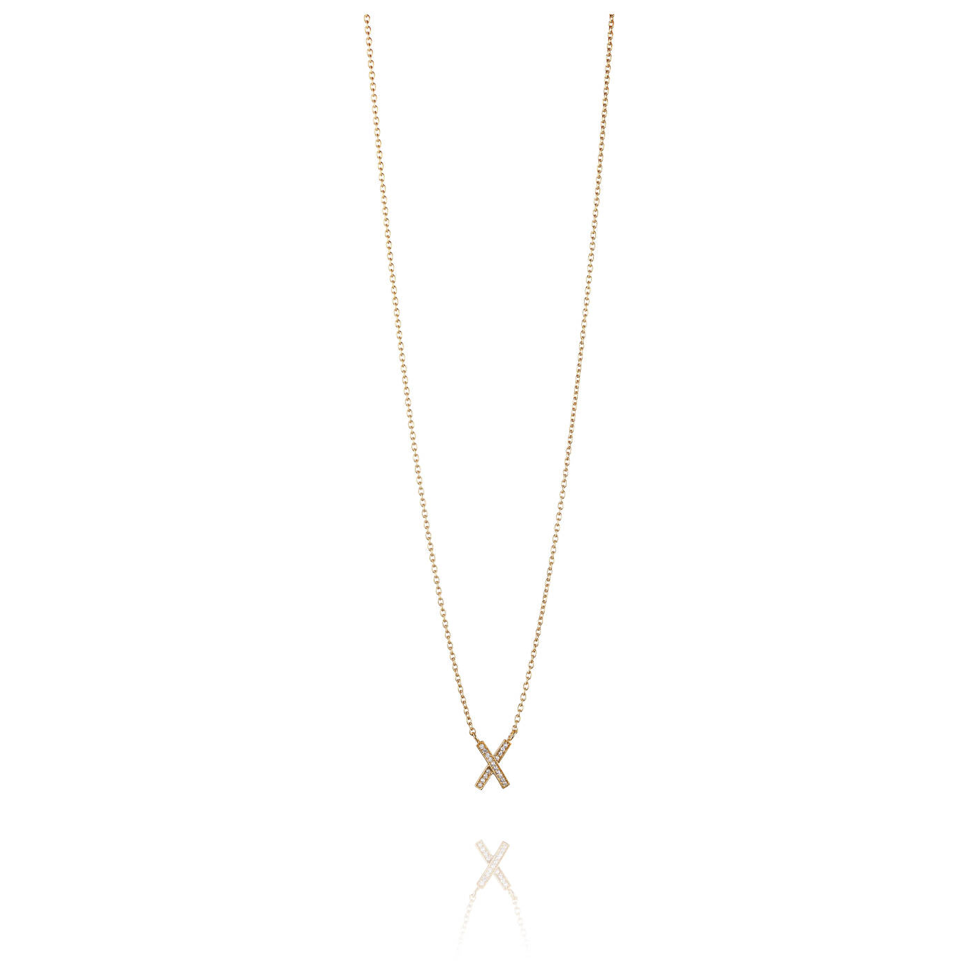 Kisses & Stars Necklaces Gold