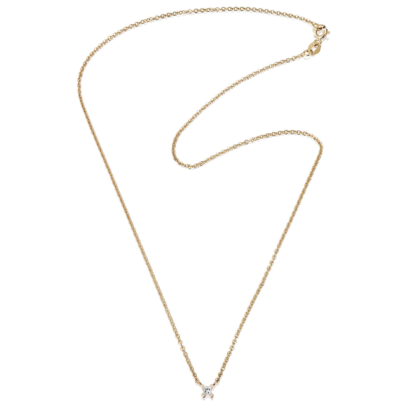 Dolce White Princess Necklaces Gold