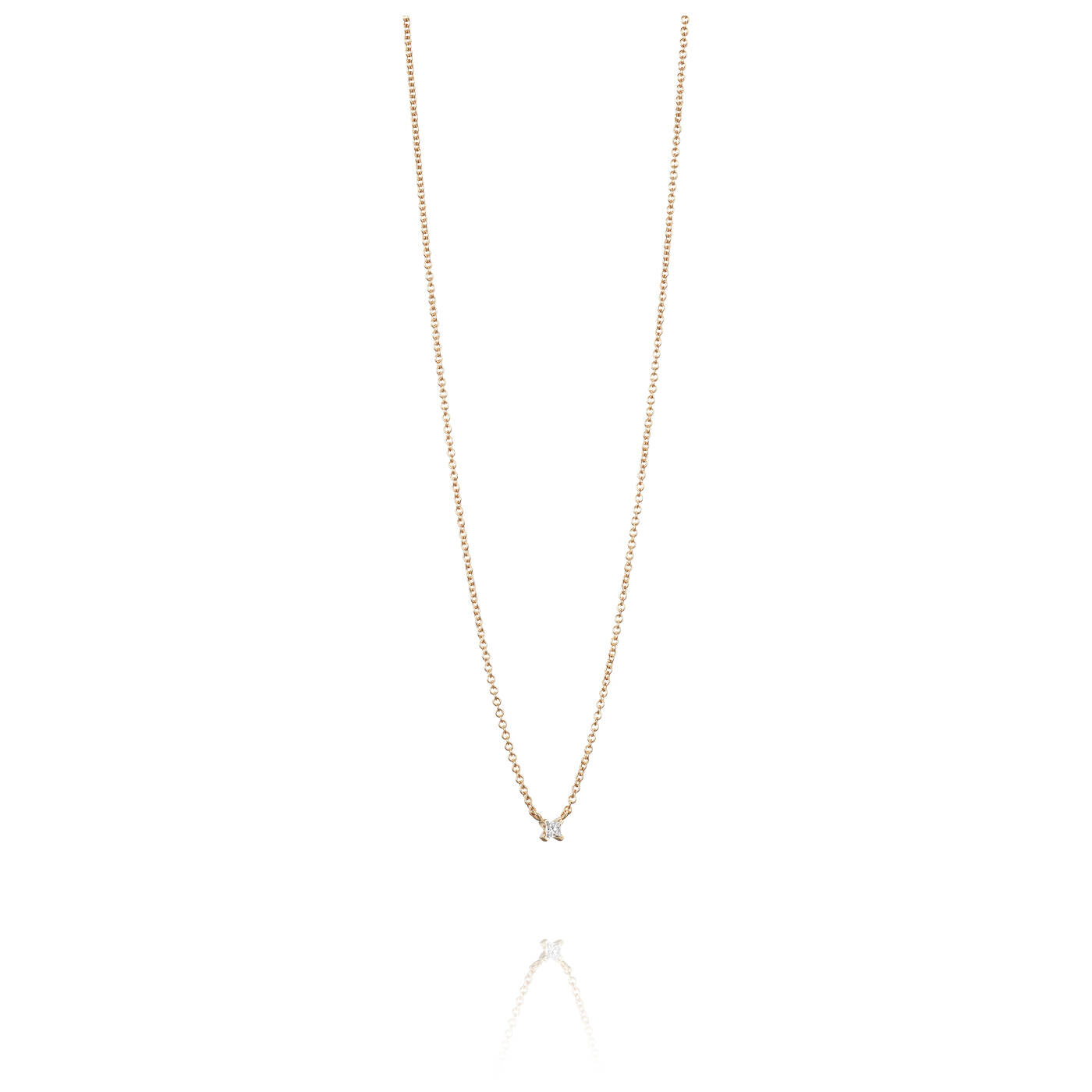 Dolce White Princess Necklaces Gold