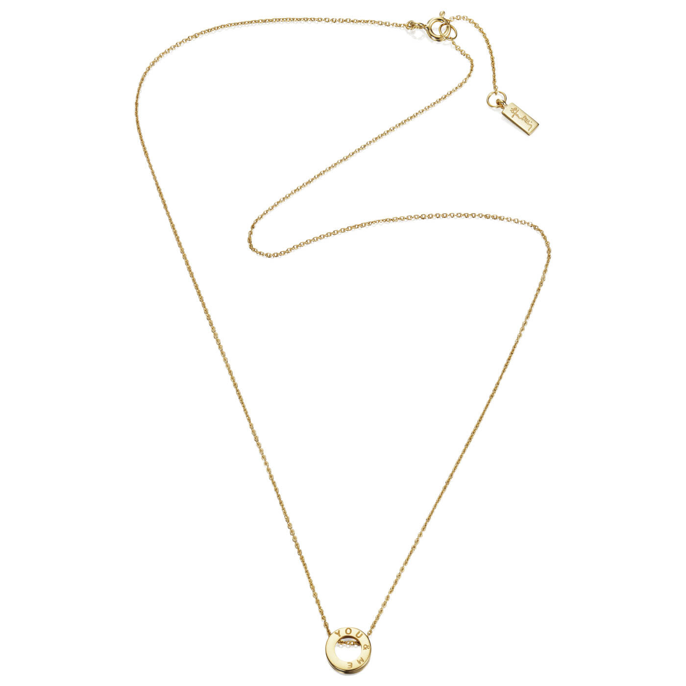 Mini Me You & Me Necklaces Gold 42-45 cm