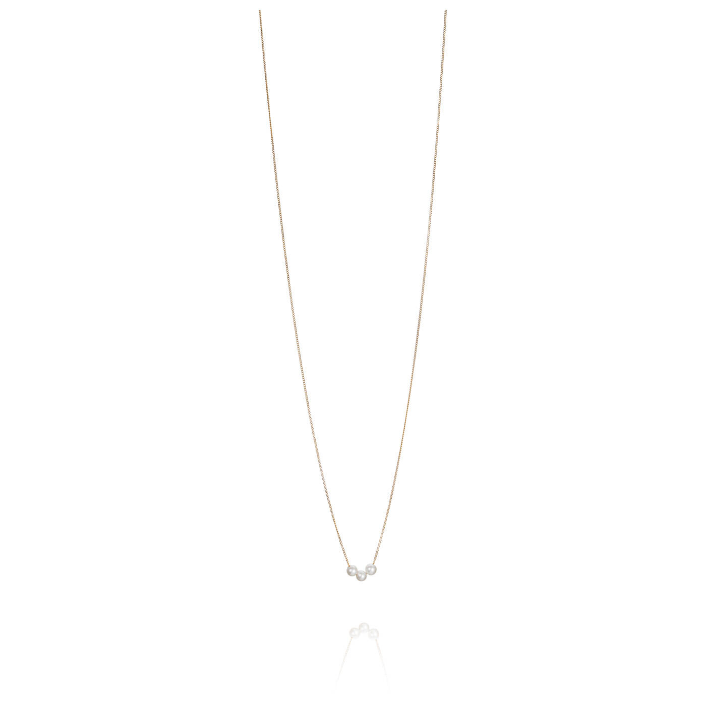 My Little Pearl Necklaces Gold 42-45 cm