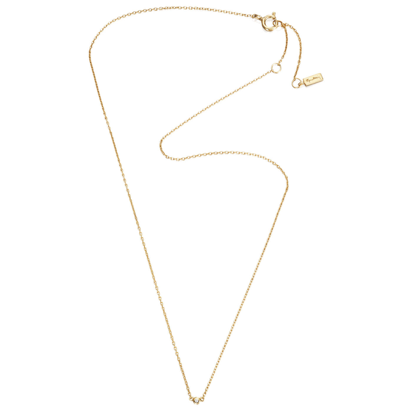 My First Diamond Necklaces Gold