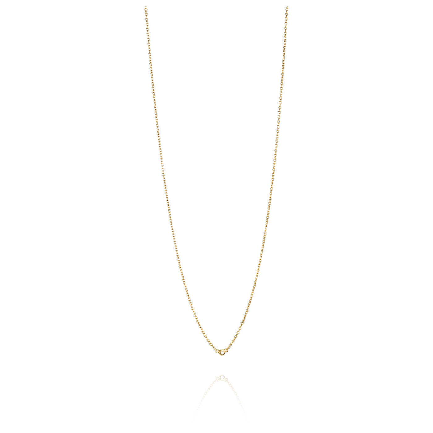 My First Diamond Necklaces Gold