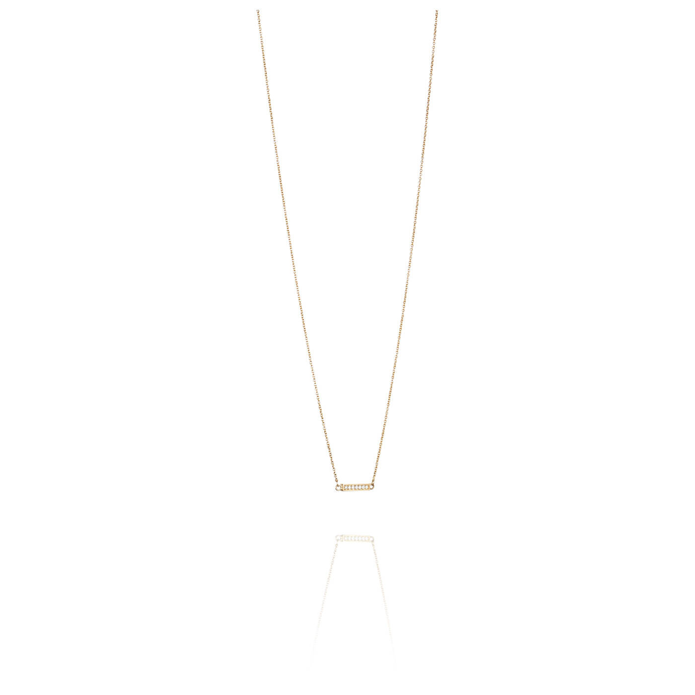 Thin Stars Necklaces Gold 42-45 cm