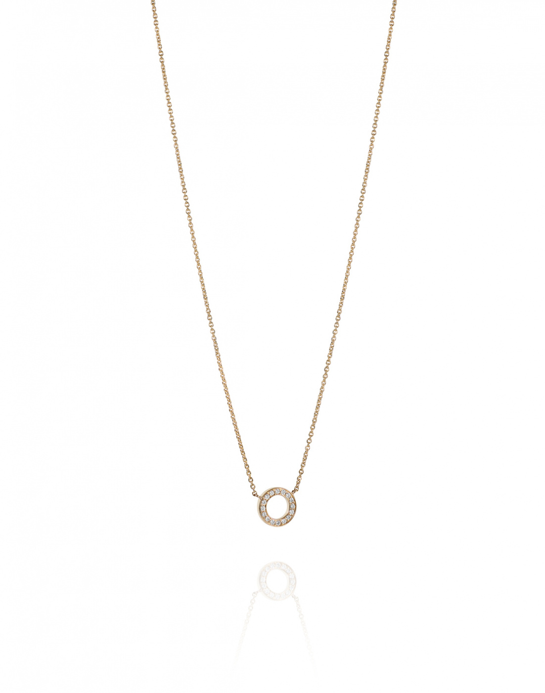 Circle Of Love Necklaces Gold 42-45 cm