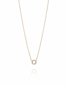 Circle Of Love Necklaces Gold 42-45 cm