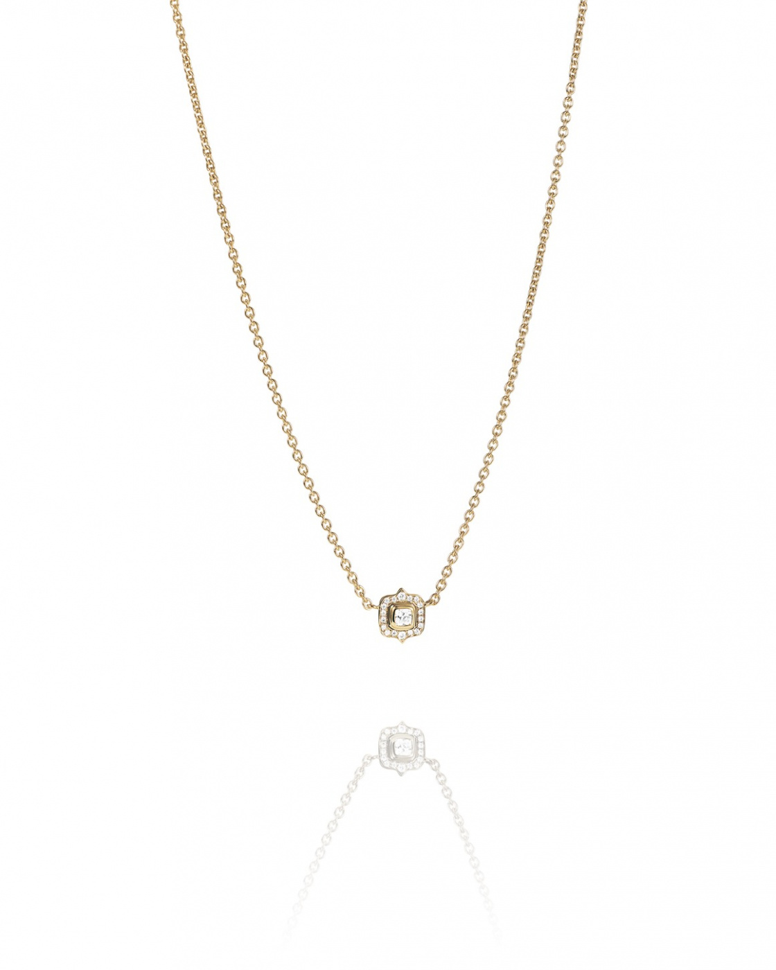 The Mrs Necklaces Gold 0.30ct 40-45 cm