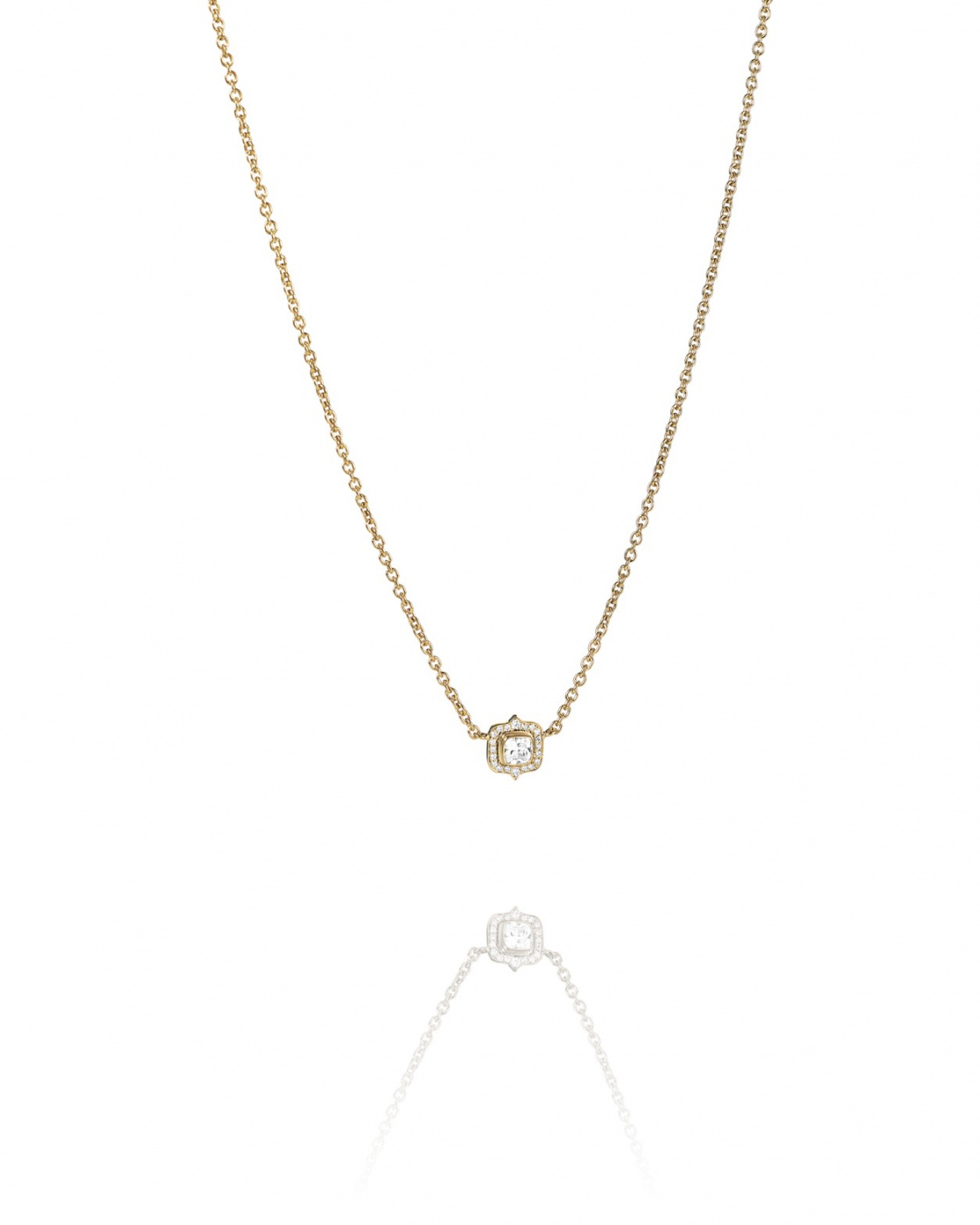 The Mrs Necklaces Gold 0.50ct 40-45 cm