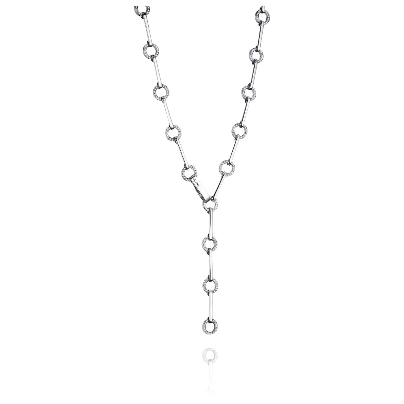 Ring Chain & Stars Necklaces White gold