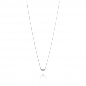 Love Bead - Diamonds Necklaces White gold 38-42 cm