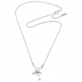 Kaboom & Stars Necklaces White gold 42-45 cm