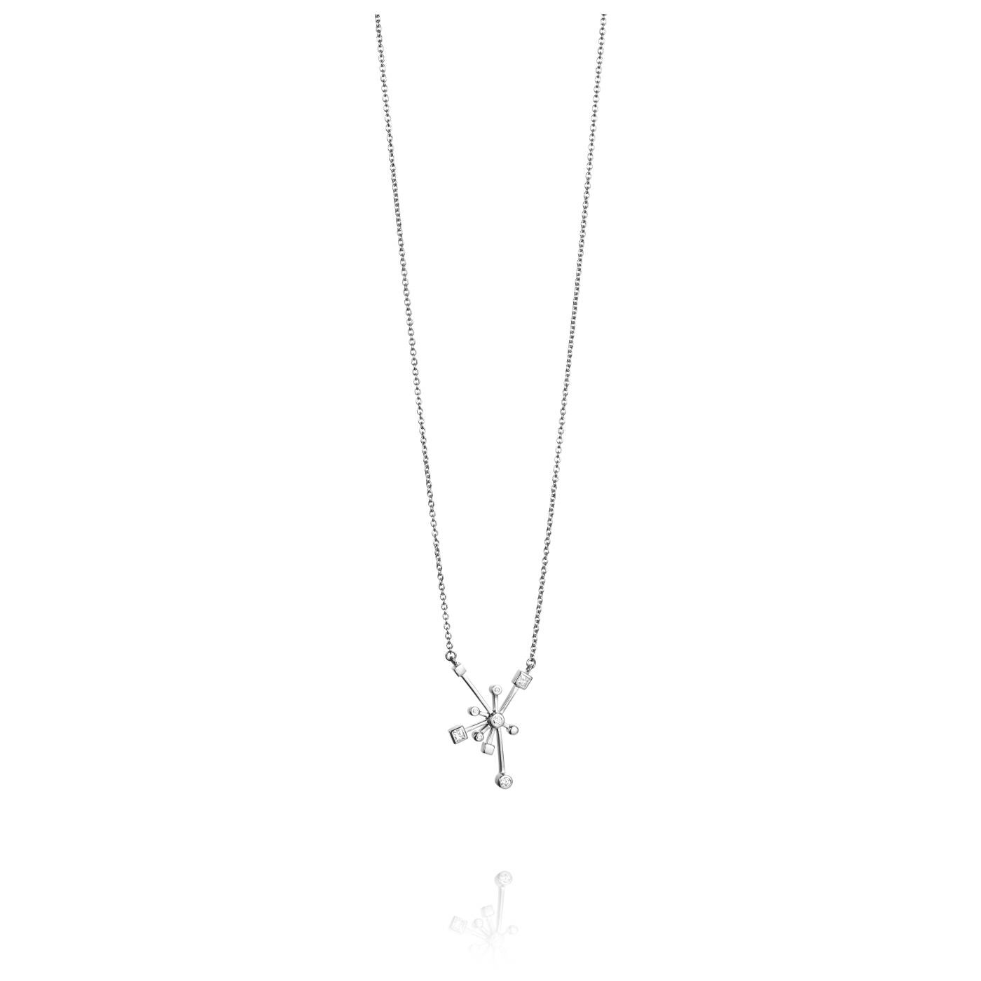 Kaboom & Stars Necklaces White gold 42-45 cm