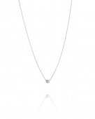 Crown & Stars Necklaces 0.30ct White gold