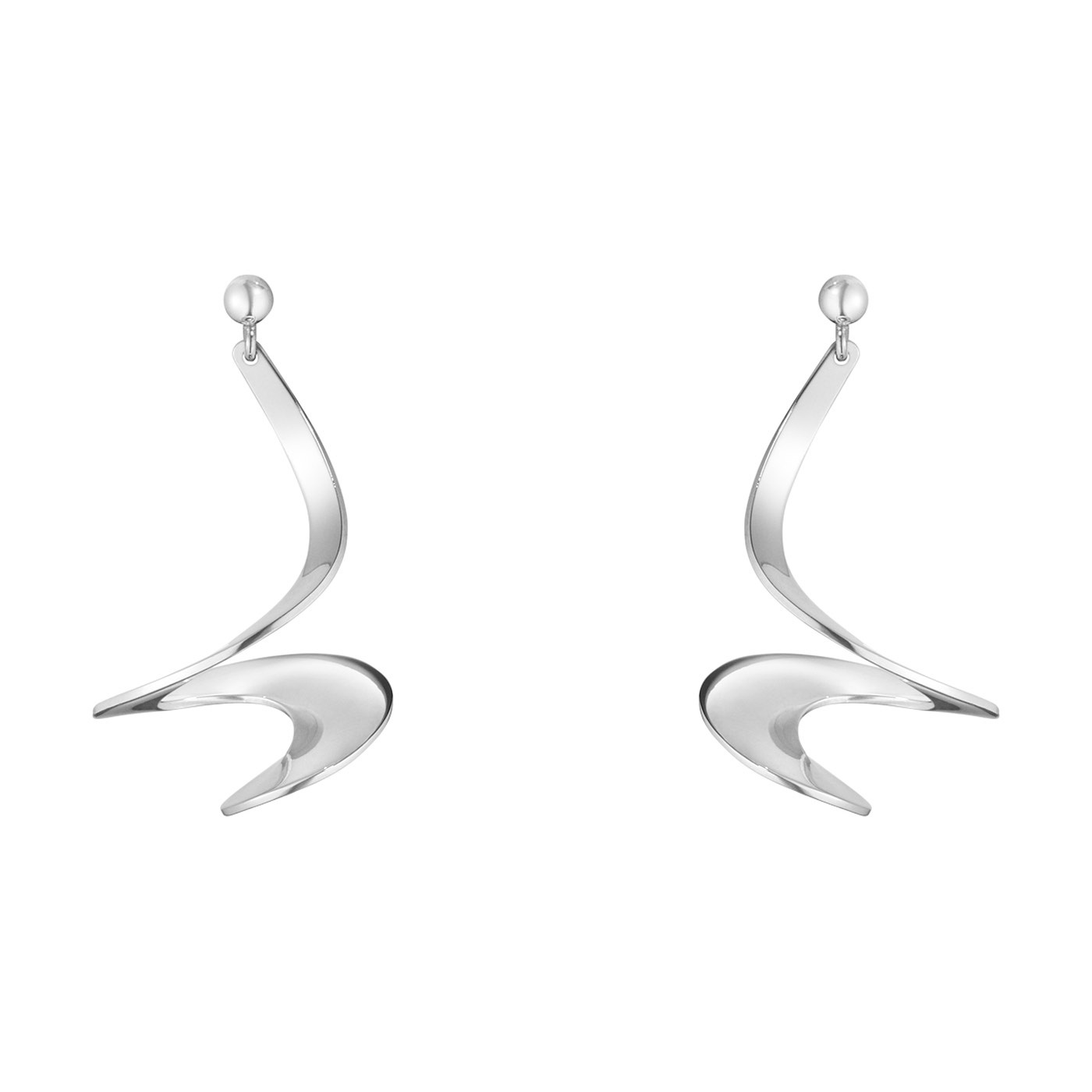 MOEBIUS Earring Silver