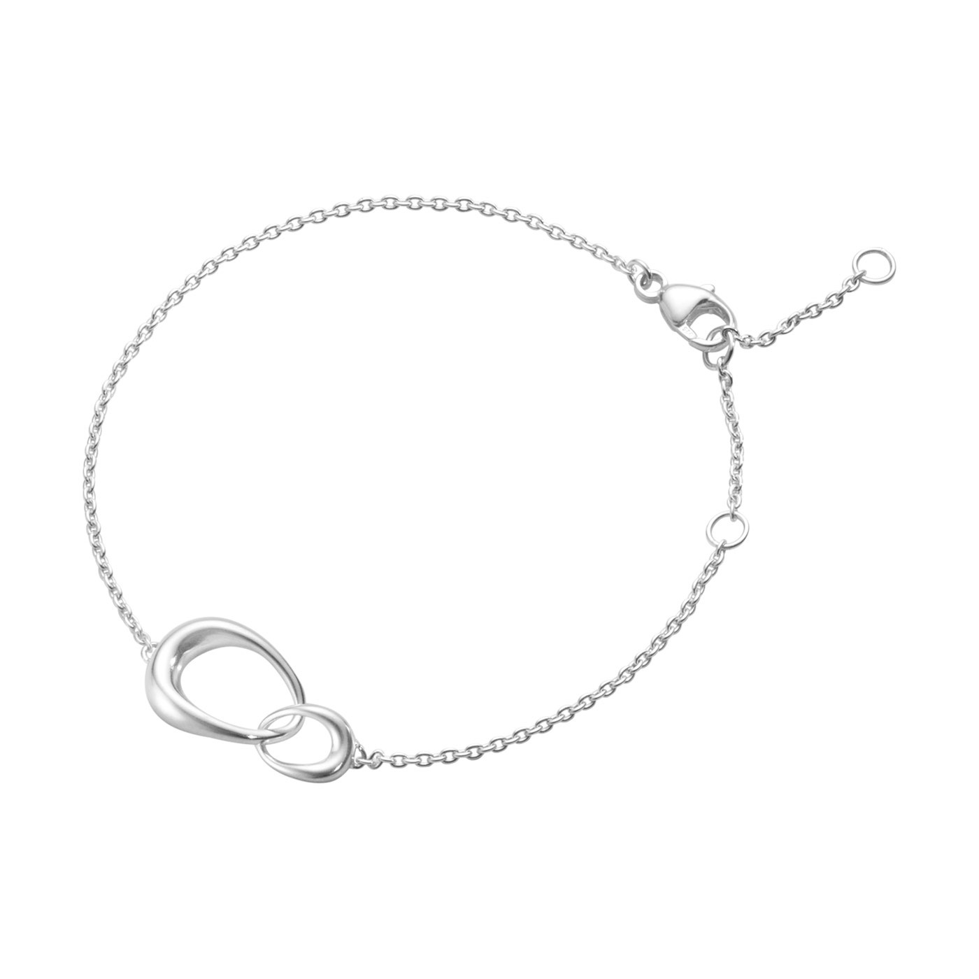 OFFSPRING INTERLOCKING Bracelets Silver