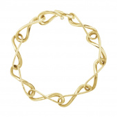 INFINITY Bracelets Gold Diamonds 0.03 ct