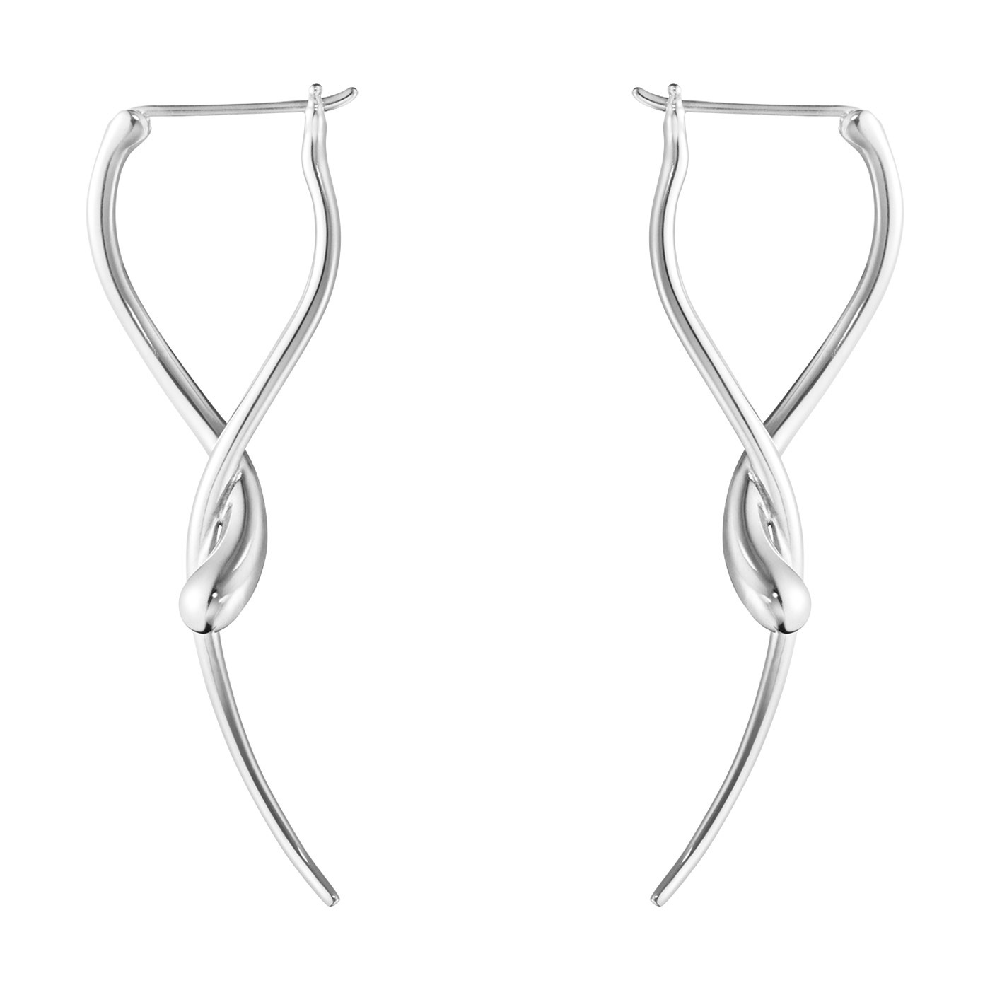 MERCY LONG Earring Silver