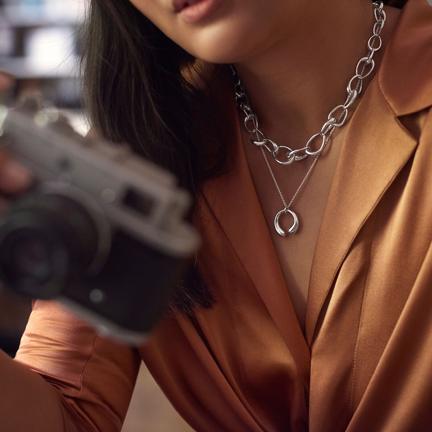 MERCY MEDIUM Pendant Silver