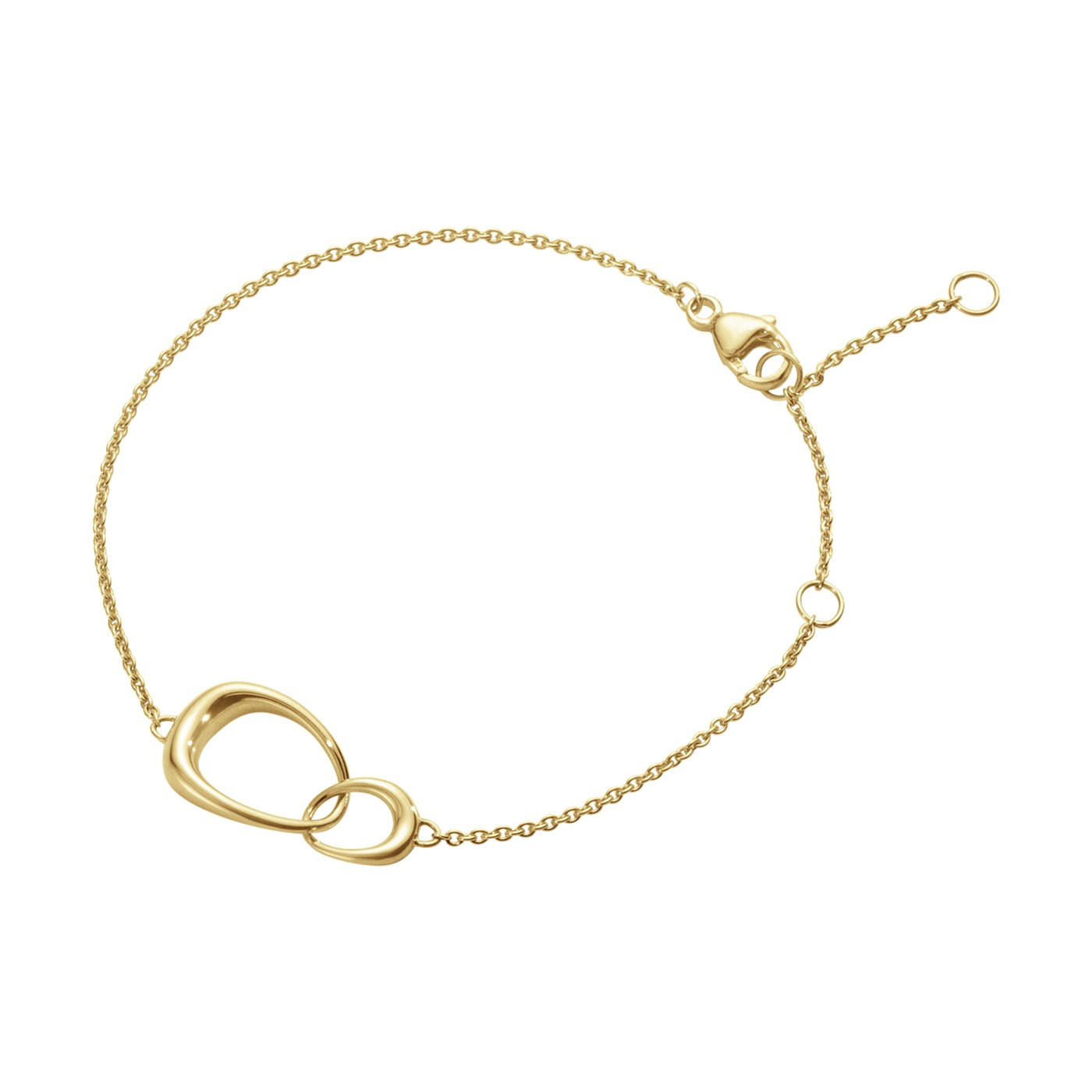 OFFSPRING INTERLOCKING Bracelets Gold