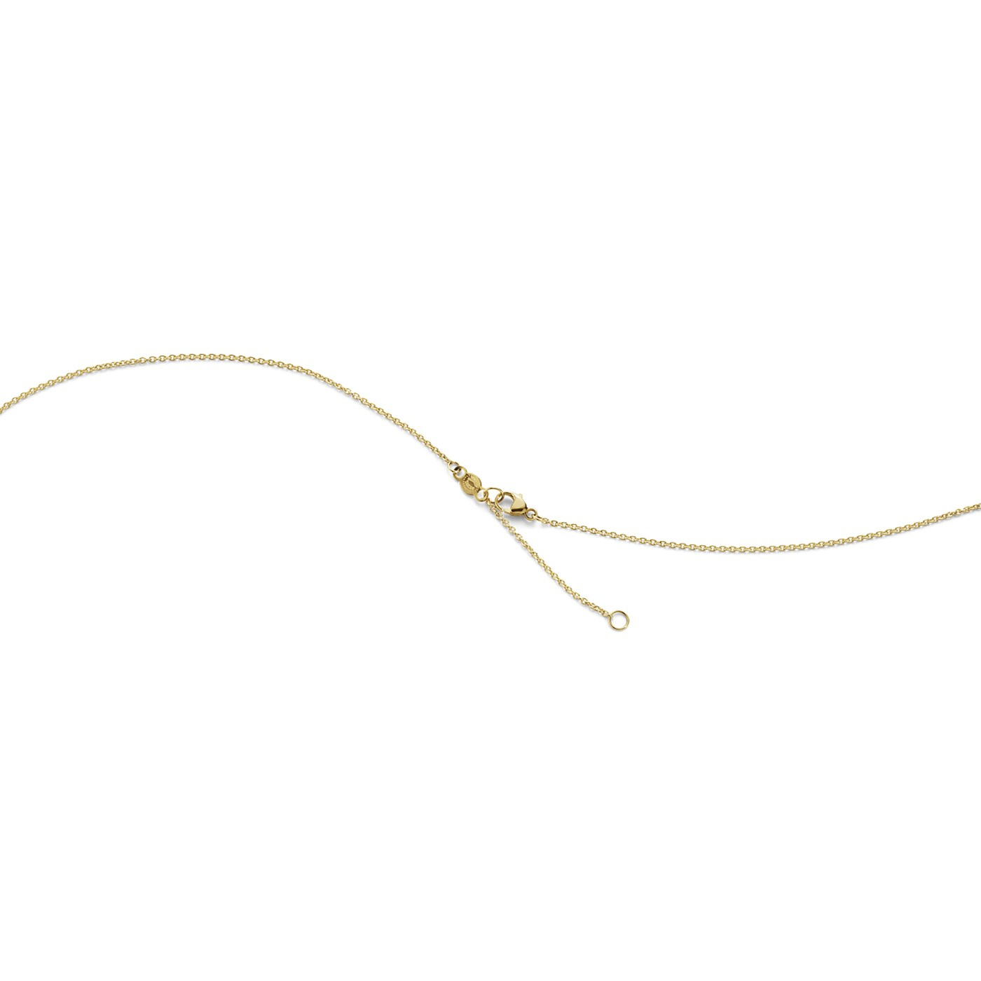 FUSION OPEN Pendant Gold White gold PAVÉ 0.22 CT