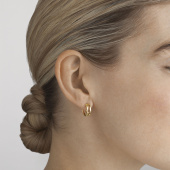 FUSION OPEN Earring Gold