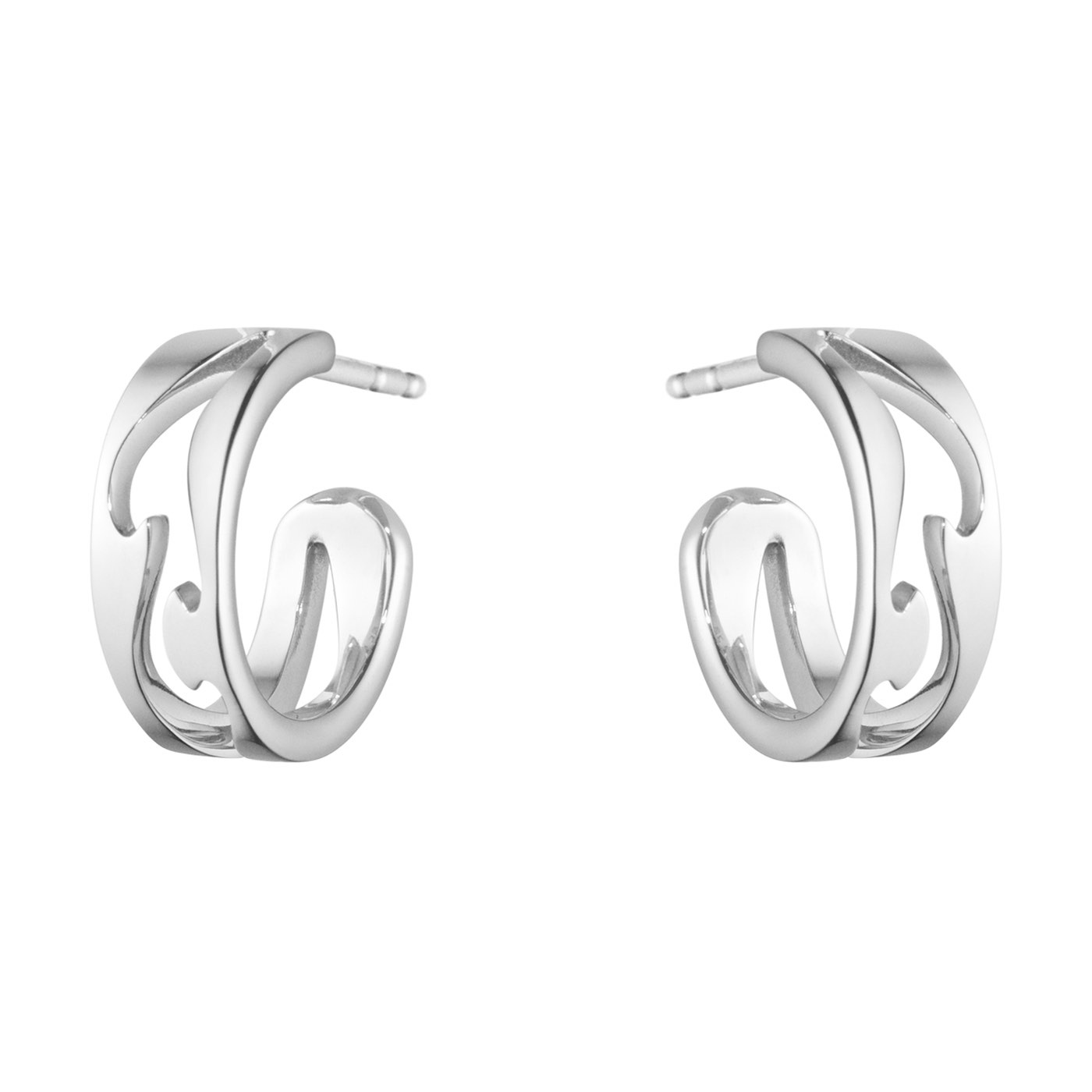 FUSION OPEN Earring White gold